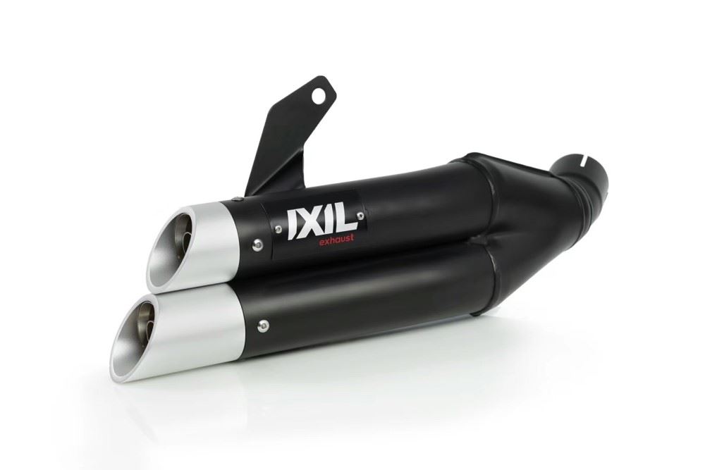 マッドマックス IX-XK7352XB IXIL(イクシル) FULL LINE フルライン 430mm ブラックHTペイント L3XB デュアルラウンド 50mm EX650E.F/ER650E.F スリップオン