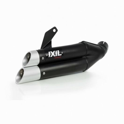 マッドマックス IX-XK7357XB IXIL(イクシル) フルエキマフラー ハイパーロー 430mm ブラックHTペイント L3XB デュアルラウンド 50mm Z650/ニンジャ650 2023