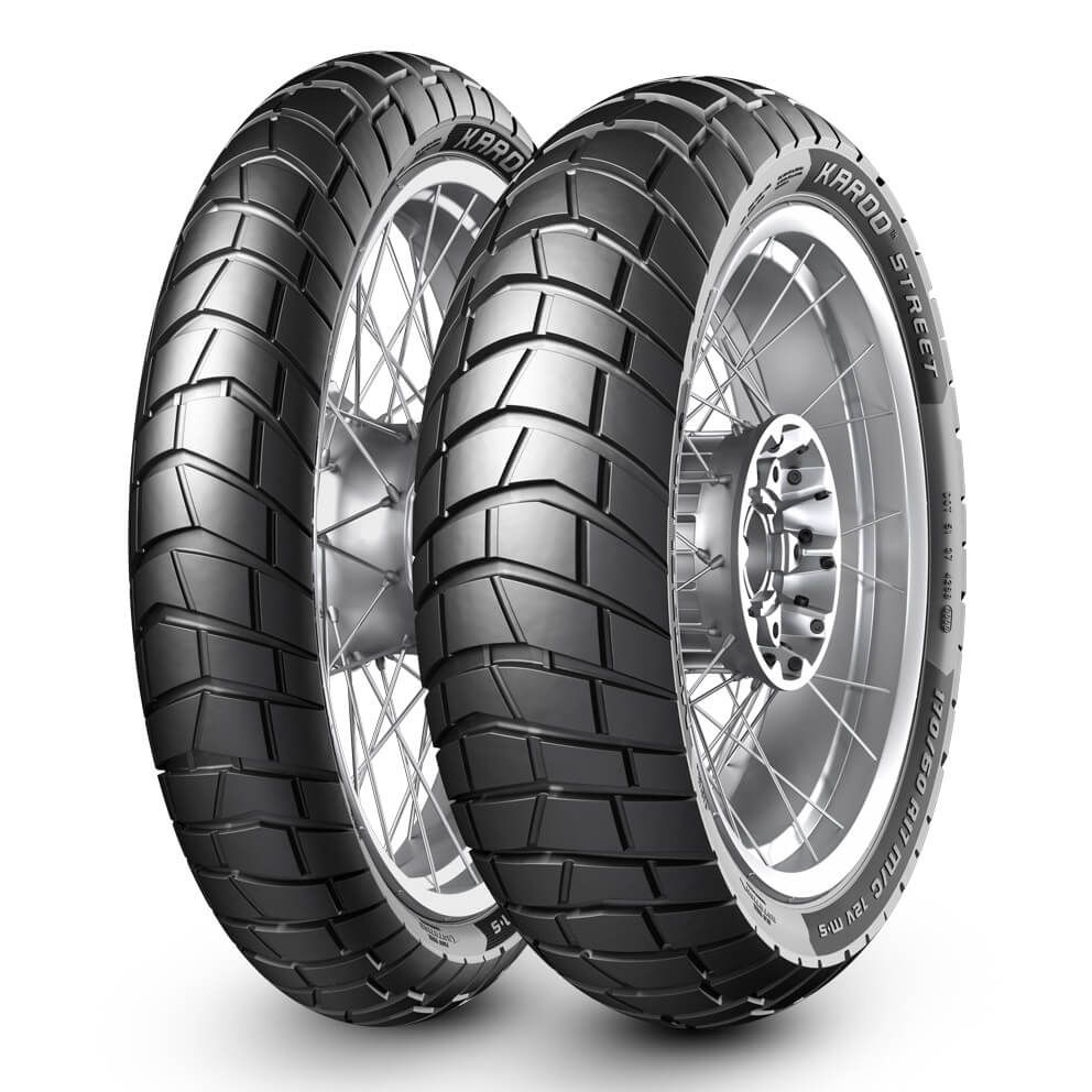 メッツラー 3142600 カルー ストリート 120/70 R 19 M/C 60V M+S フロント ラジアル チューブレスタイプ 二輪車 モーターサイクル用 バイクタイヤ オンロード オフロード エンデューロ トレール アドベンチャー ツーリング KAROO｜バイクマン　店