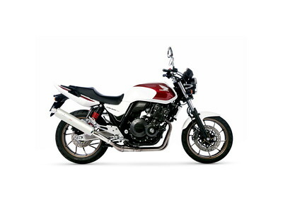 モリワキ 01810-LJ1Q5-00 ZERO ゼロ スリップオンマフラー ホワイトチタン CB400SF/CB400SB マフラー