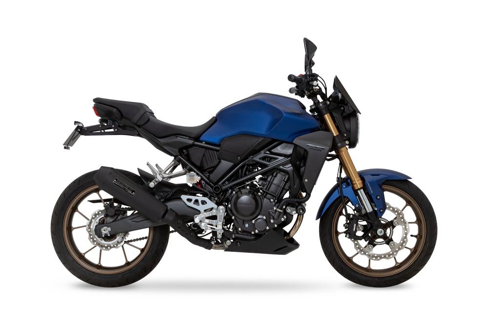 モリワキ 01810-HG1V4-00 スリップオン エキゾースト ネオ クラシック CB250R 2022年- ブラック 耐熱黒塗装 マフラー 黒 車検政府認証