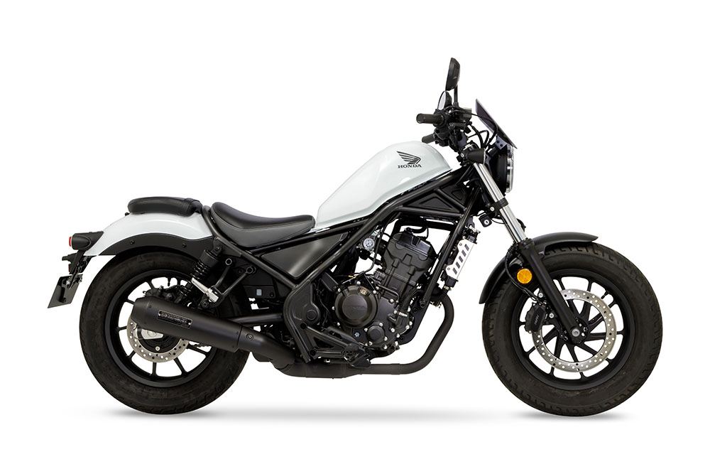 モリワキ 01810-HG1X5-00 スリップオン エキゾースト ネオ クラシック REBEL250 2023年- ブラック 耐熱黒塗装 マフラー レブル 黒 車検政府認証｜バイクマン　店