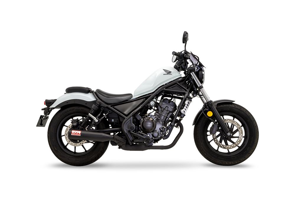 モリワキ 01810-4G1X5-00 スリップオン エキゾースト ショート クラシック レブル250 BLACK ブラック 耐熱黒塗装 黒 マフラー 車検対応