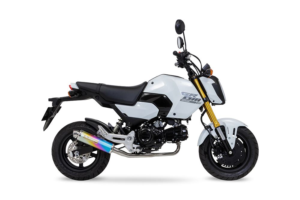 モリワキ 01810-L31Z2-00 フルエキゾースト ゼロ GROM 2021-22/23/24- ANO アノダイズドチタン マフラー グロム 車検政府認証