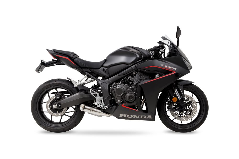 モリワキ 01810-441Z5-00 フルエキゾースト クロスショート BLACK CBR650R CB650R SUS ステンレスポリッシュ 黒 マフラー 車検対応｜バイクマン　店