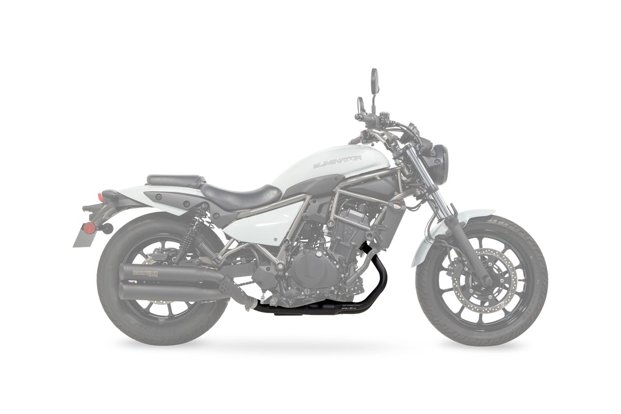モリワキ 01811-2B261-00 フロントパイプ BLACK ELIMINATOR 2023- ブラック 耐熱黒塗装 エリミネーター 車検政府認証 バイクパーツ