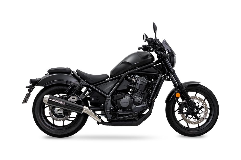 モリワキ 01810-HR1T5-10 スリップオン エキゾースト ネオ クラシック Rebel1100 2021-2024 / 2025年- ブラックパールカイ BP-χ マフラー レブル 黒｜バイクマン　店