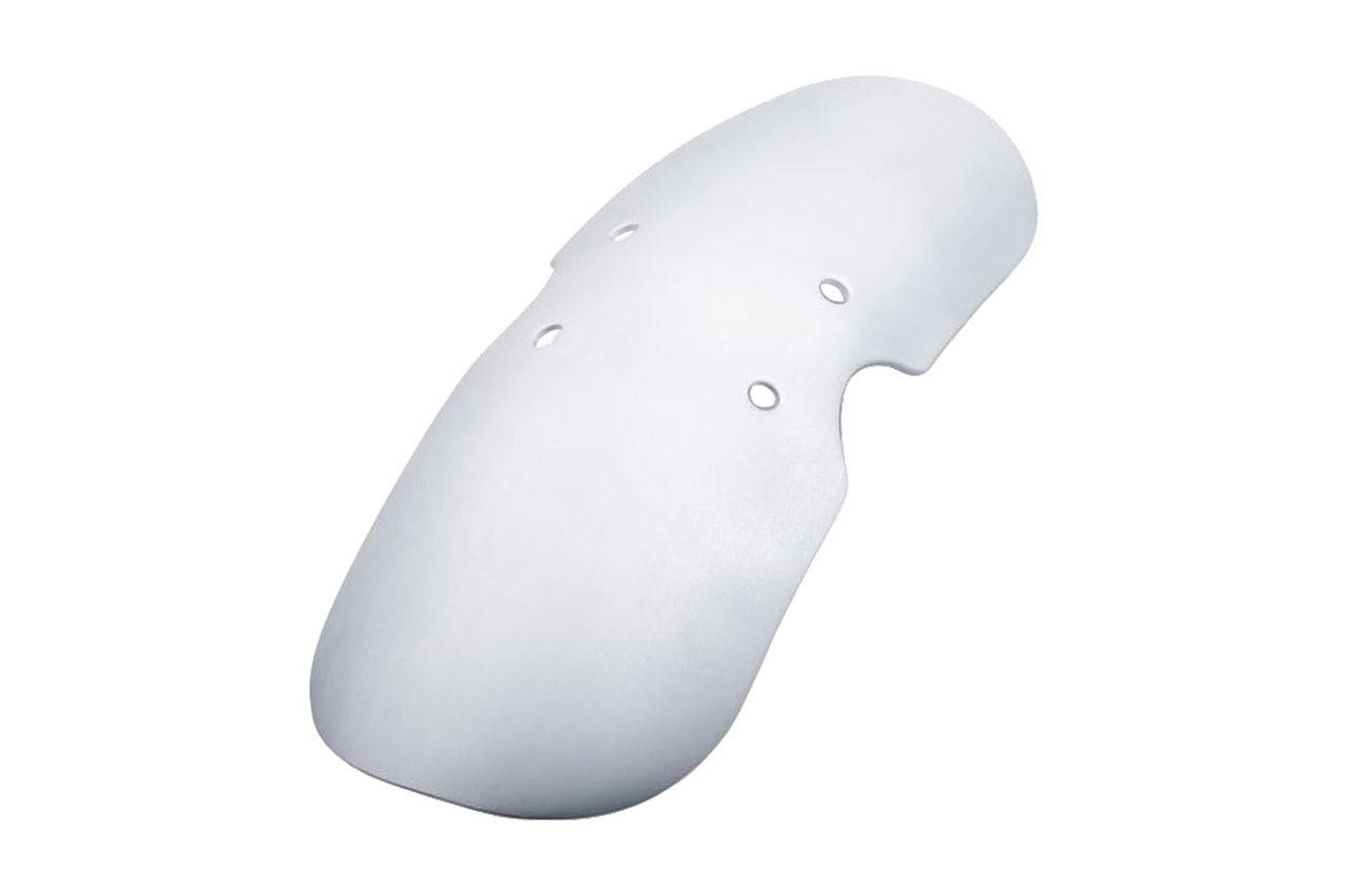 モートーン MTE110 フロントフェンダー ショーティー アルミ ブラッシュ 1個 T100/T120 スピードツイン900 スクランブラー900 バイクパーツ カスタムパーツ｜バイクマン　店