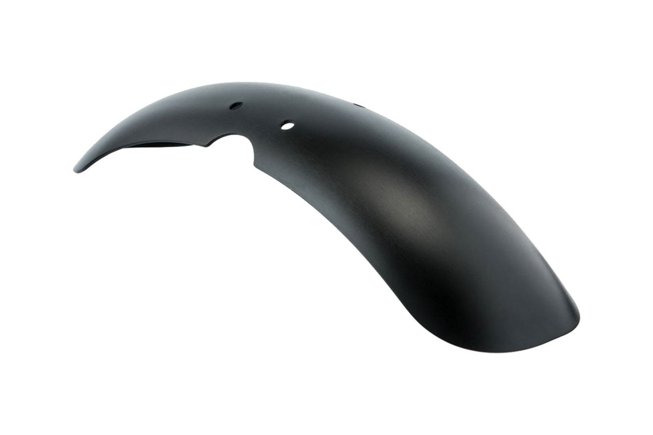 モートーン MTE123 フロントフェンダー レースブレード アルミ ブラック 1個 T100/T120 スピードツイン900 スクランブラー900 バイクパーツ カスタムパーツ