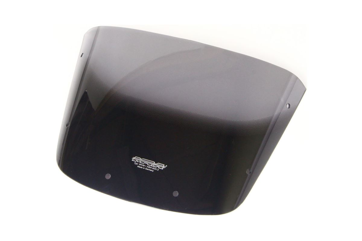 MRA スクリーン オリジナル スモーク 幅290&times;長さ240mm ZRX400/1100/1200 4025066058976 ウインドシールド バイザー 風防 風よけ 外装 プロト｜バイクマン　店