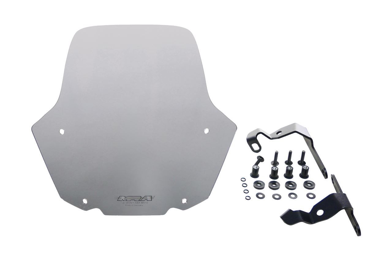 MRA スクリーン スポーツ スモーク 幅240×長さ225mm CB650R 4025066172917 ウインドシールド バイザー 風防 風よけ 外装 プロト