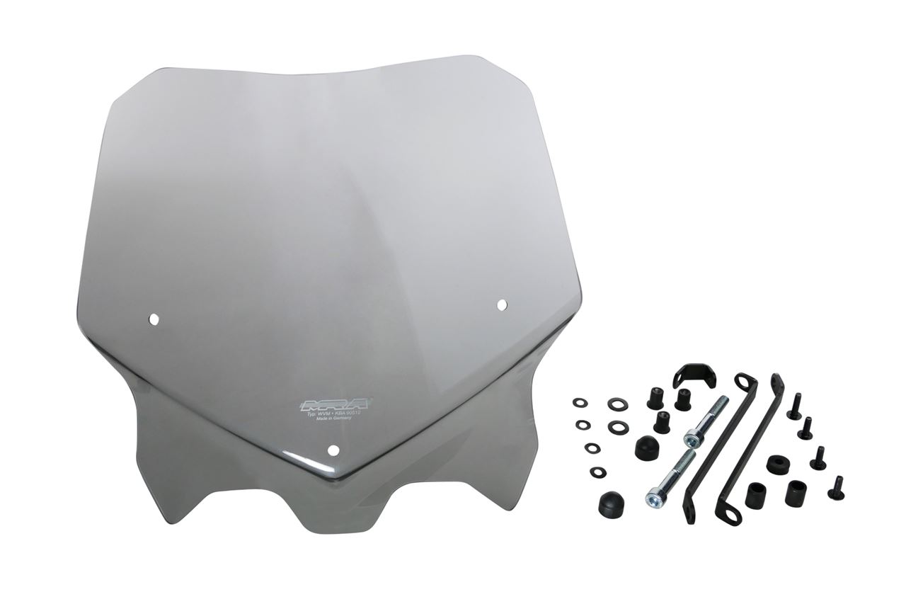 MRA スクリーン スポーツ スモーク 幅320&times;長さ300mm S1000R 4025066173785 ウインドシールド バイザー 風防 風よけ 外装 プロト｜バイクマン　店