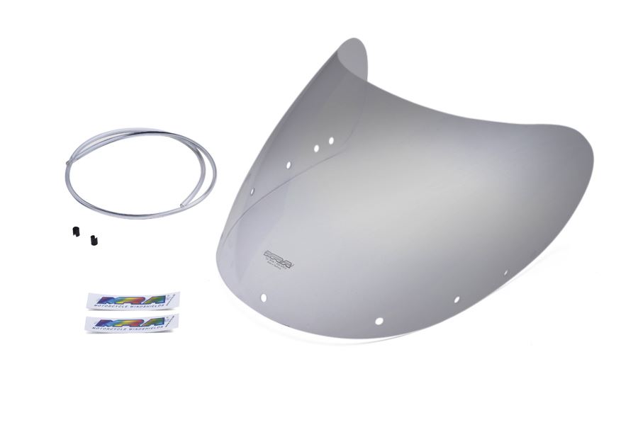 MRA スクリーン オリジナル スモーク 幅450×長さ310mm GSX-R750/R1100(油冷) 4025066209125 ウインドシールド バイザー 風防 風よけ 外装 プロト