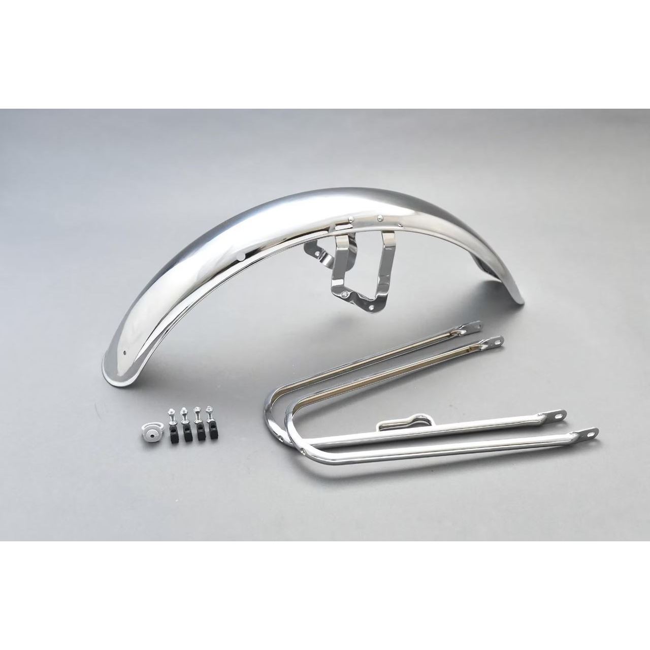 楽天市場】CB400F ヨンフォア CB350F メッキフロントフェンダー (高