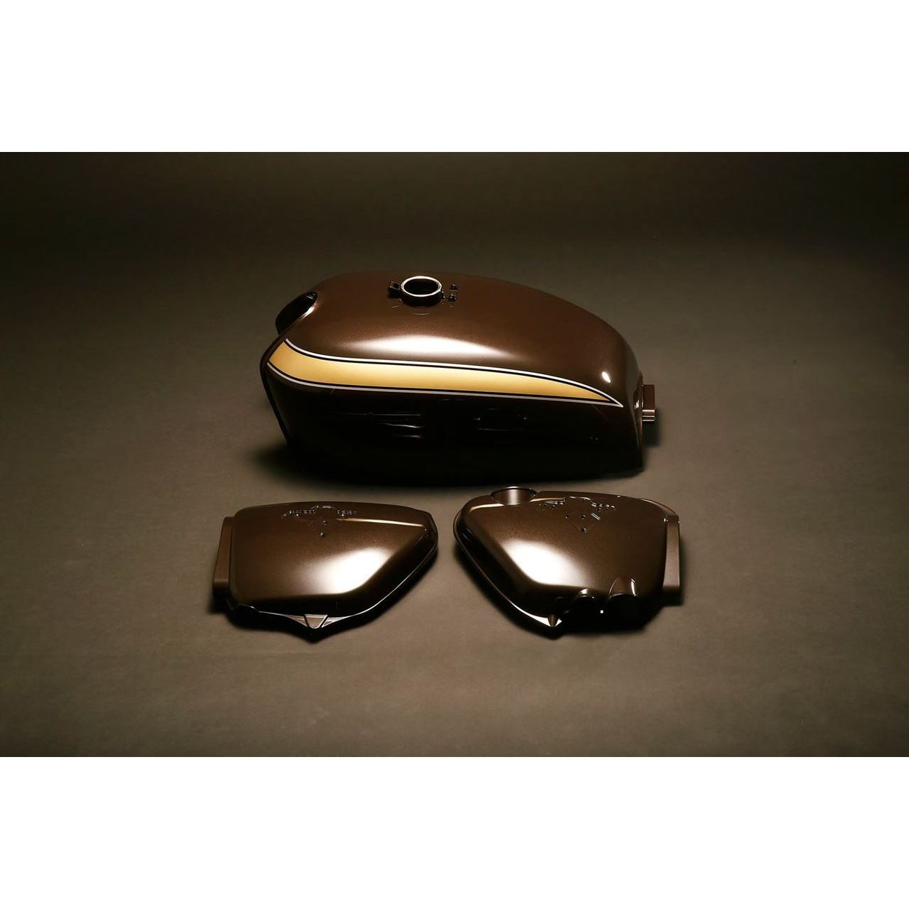 MRS MRS-H75-T91 ブラウンメタリックカスタム タンク＆SCセット ブラウンメタリックカスタム CB750 バイク