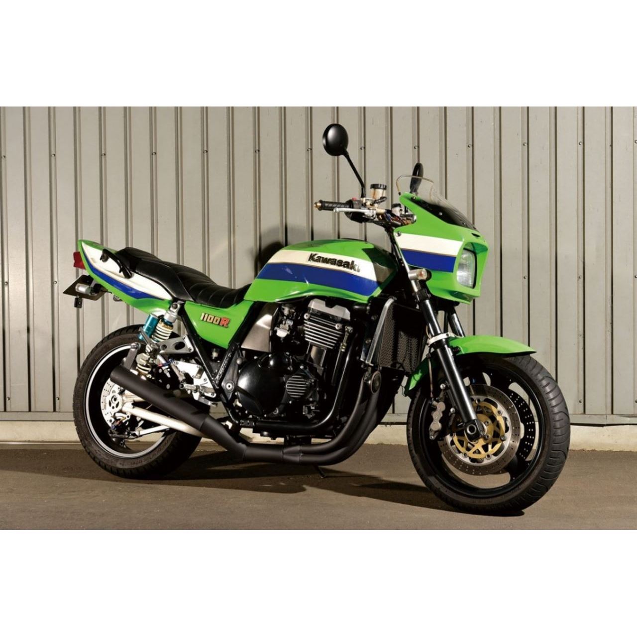 楽天市場】M-TEC中京 エムテック中京 ショート管マフラー(K10) ZRX1100