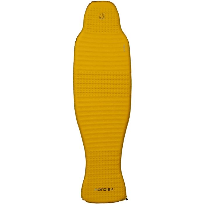ノルディスク 115009 グリップ3.8R マスタードイエロー/ブラック 178×50×3.8cm 470g マット コンパクト 軽量 キャンプ アウトドア レジャー NORDISK