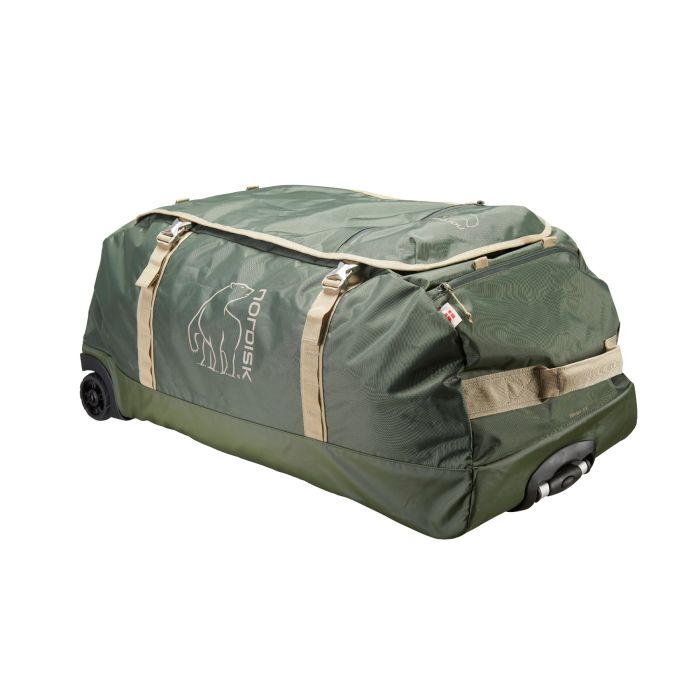 ノルディスク 133103 ヴェラン115 ホイールダッフル フォレストグリーン 81.5×42×36cm 4kg キャリーバッグ 旅行 バッグ 鞄 カバン キャンプ アウトドア