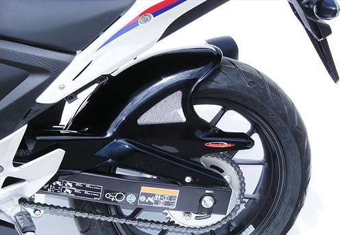 Power Bronze ﾊﾟﾜｰﾌﾞﾛﾝｽﾞ 301-H110-603 HUGGER ﾘｱｲﾝﾅｰﾌｪﾝﾀﾞｰ CBR400R/CB400F/400X (13-14 ) ﾌﾞﾗｯｸ/ｼﾙﾊﾞｰﾒｯｼｭ 301-h110-603