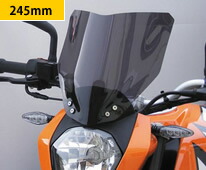 Power Bronze ﾊﾟﾜｰﾌﾞﾛﾝｽﾞ 400-KT101-002 ﾈｲｷｯﾄﾞｽｸﾘｰﾝ ｽﾓｰｸ KTM DUKE125/200/390(12-13) 400-kt101-002｜バイクマン　店 13,897円