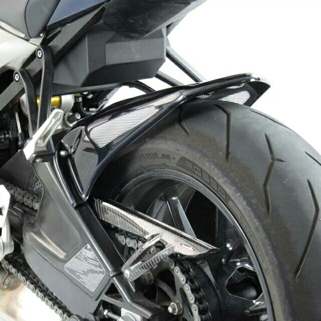 HUGGER 201-B102-603 BMW S1000RR(15-17)/S1000R(14-16) ﾌﾞﾗｯｸ/ｼﾙﾊﾞｰﾒｯｼｭ｜バイクマン　店