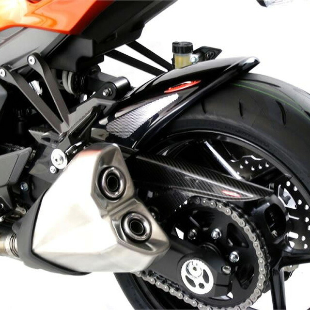 HUGGER 201-K117-670 Z1000(14- )/Ninja1000(14- ) Aﾀｲﾌﾟ ﾏｯﾄﾌﾞﾗｯｸ/ｼﾙﾊﾞｰM