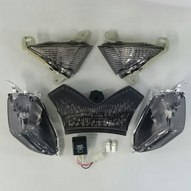 ODAX OXS-ZX14DFCK02-S2 LEDスモークレンズ アルティメットキット ver.2 ZZR1400 ウインカー テールライト 電装 パーツ オダックス｜バイクマン　店 42,628円