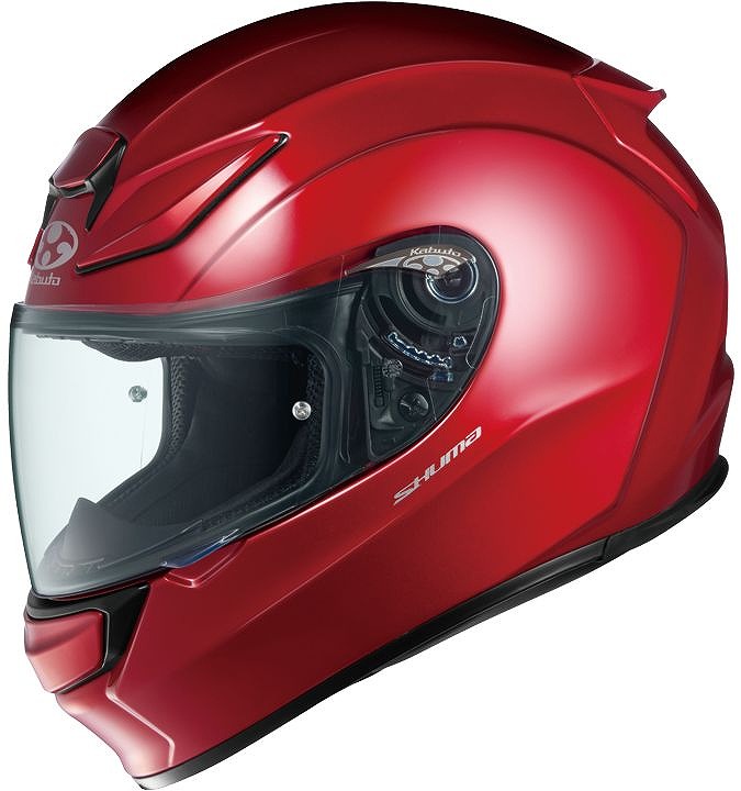 OGK SHUMA シューマ シャイニーレッド XLサイズ フルフェイス ヘルメット 空冷性能 JIS KABUTO カブト