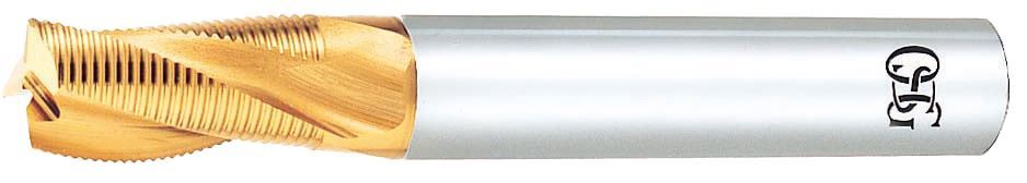 オーエスジー 71372 ラフィングエンドミル TIN-LS-RESF 22 1本 切削工具 エンドミル ハイスラフィングエンドミル