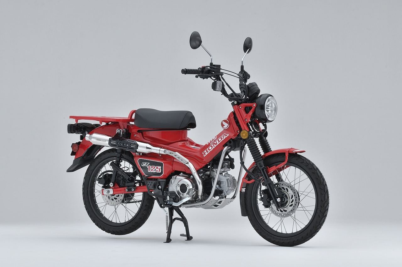 オーヴァーレーシング 16-061-03 シガーパイプ アップマフラー CT125 23- 1個 オーバー バイクパーツ ホンダ カブ カスタム