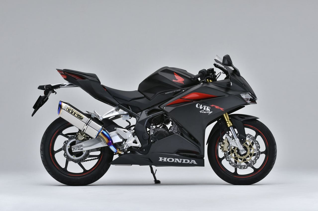 オーヴァーレーシング 17-02-11 TT-Formula RS フルチタン S/O CBR250RR 1個 オーバー スリップオン マフラー ホンダ サイレンサー カスタム