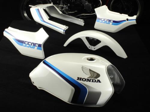 パステルロード 13091 ラインステッカーセット 550カラー CBX400F シール パーツ 復刻部品