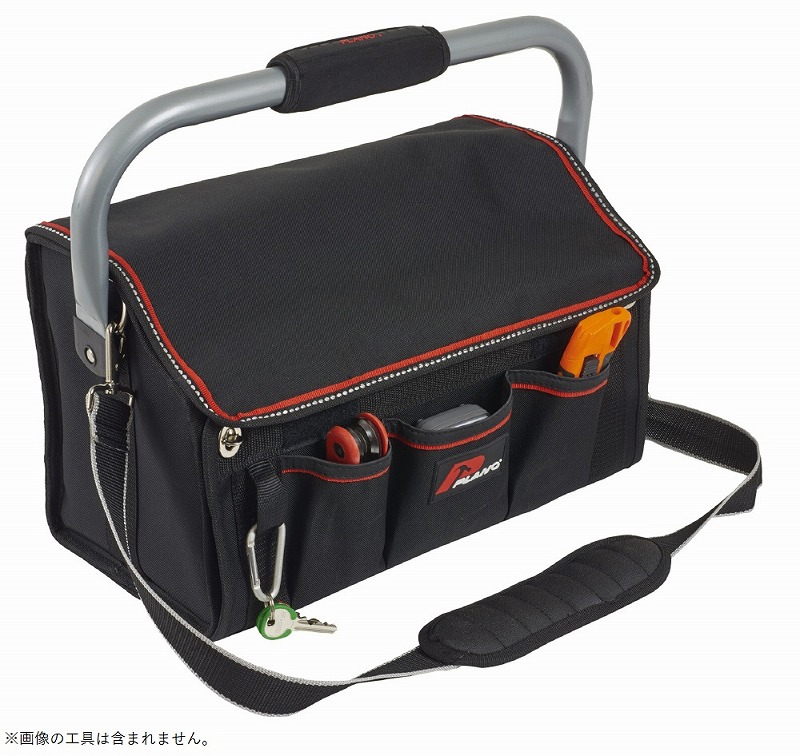 PLANO プラノ 513012 ロングハンドル付ツールバッグ 270&times;420&times;230mm 収納 工具入れ バック｜バイクマン　店