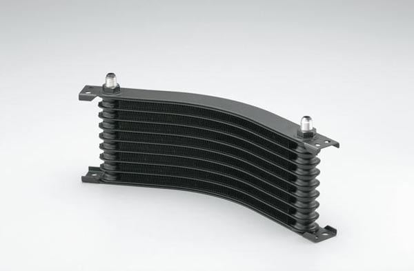 プロト F89-1050B ラウンドオイルクーラーコア ブラック H119.7&times;W332.6&times;T32mm 9段 #6 冷却 パーツ PLOT｜バイクマン　店