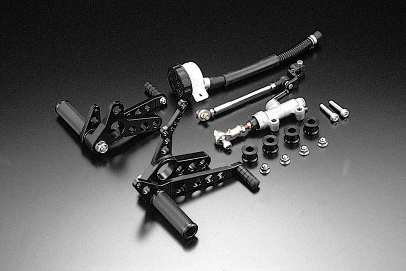 PMC ピーエムシー 74-2024 BILLET バックステップキット ディスクブレーキ用 TYPE-2 ブラック Z1/Z2 Z750/900/1000 Z750FX1/Z1000MK2 Z1R-1/2|バイクマン 店