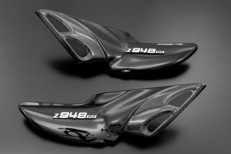 PMC ピーエムシー 189-1630 ダブルバブルインテークサイドカバーセット D.B.I 未塗装 Z900RS/CAF?