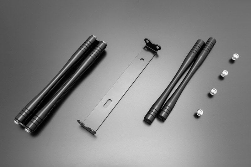 PMC 189-2264 スラッシュメガホンマフラー 黒 サーキット専用：公道使用不可 レーシングサイレンサー（ショート管）セット Z900RS/CAFE 1セット