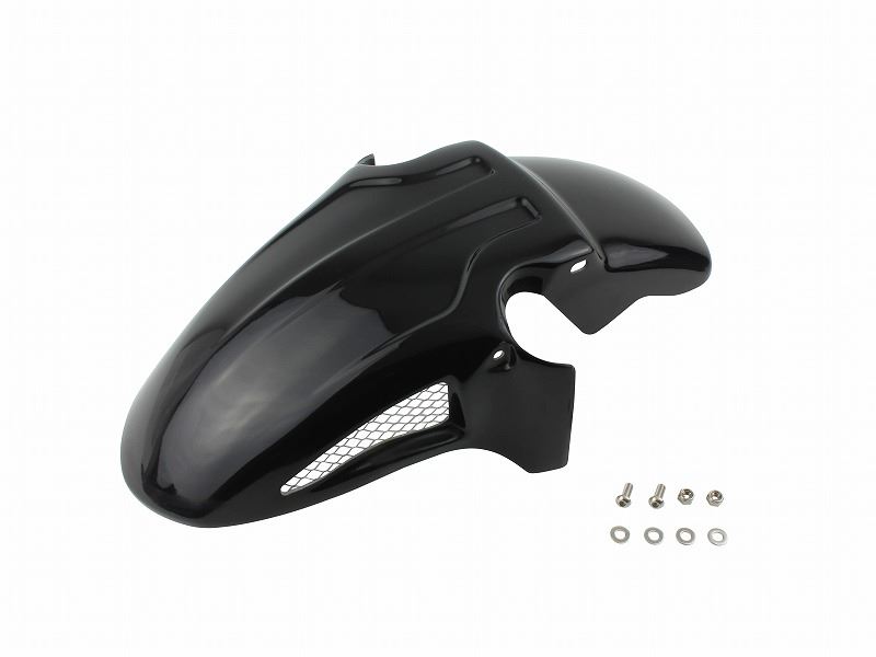 ポッシュフェイス 153106-2B 3DTECHフロントフェンダー 黒ゲルコート CB1300SF バイク