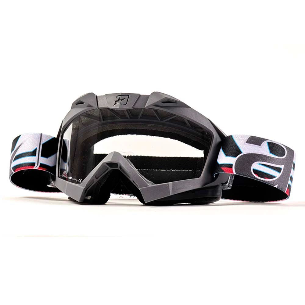 アリート 14001-GNB ゴーグル アドレナリンパワー グレー/ブラック/ホワイト 本体のみ バイク用品 オフロードゴーグル