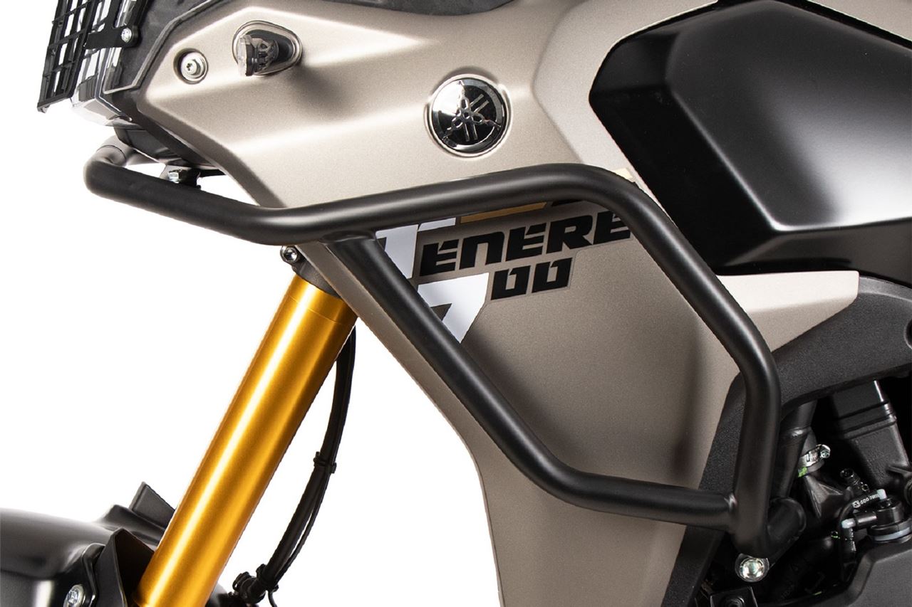 ヘプコアンドベッカー 5024582 00 01 タンクガード ブラック テネレ700 25- バイクパーツ カスタムパーツ 外装