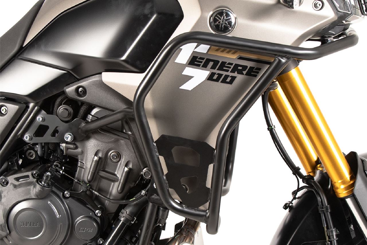 ヘプコアンドベッカー 5094582 00 01 タンクガード ソリッド ブラック テネレ700 25- バイクパーツ カスタムパーツ 外装
