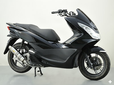 PCX125 (esp) JF56 新型 マフラー ゼスタ SUS ステンレス 329-013-00 リアライズ PCX125 マフラー｜バイクマン　店