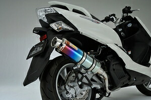 楽天市場】グランドマジェスティ250 SG15J マフラー ROSSO ライネス