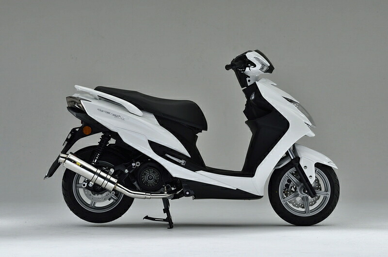 シグナスX SR マフラー 22Racing ステンレス 340-009-00 リアライズ シグナスX SR (EBJ-SEA5J/E3T5E) マフラー