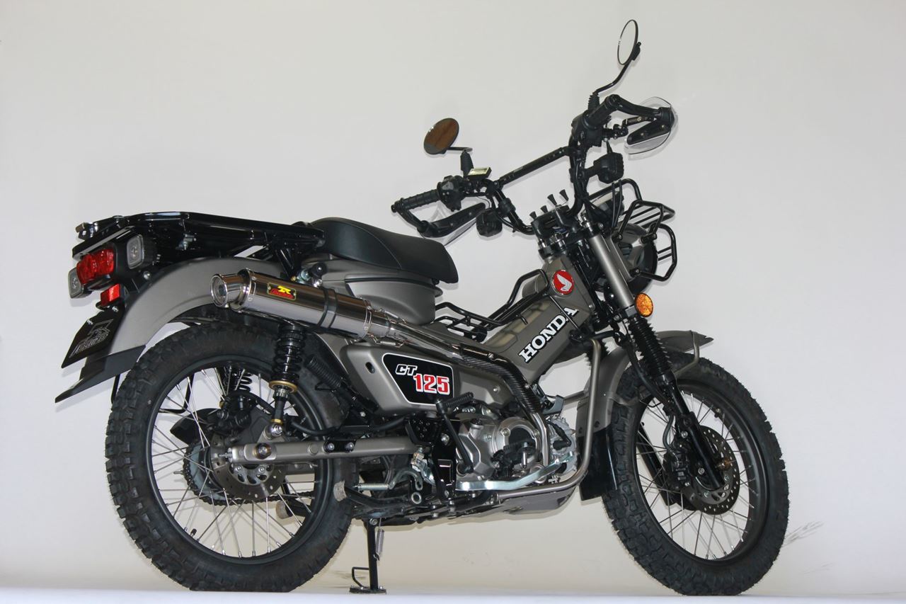 リアライズ 415-101-00 EMPLESS エンプレス ステンレス マフラー アップタイプ ハンターカブ 2BJ-JA65 バイク
