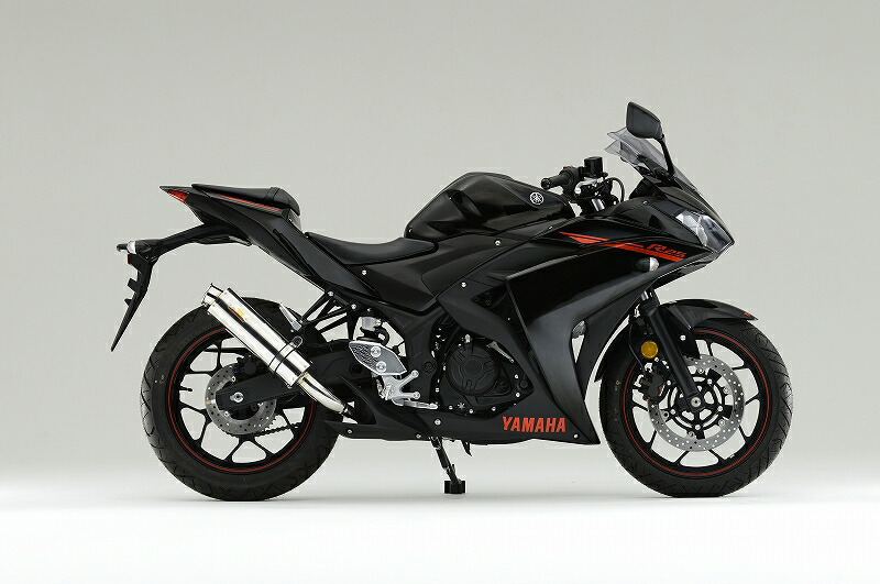 YZF-R25/R03 マフラー ARIA ステンレス タイプC カールエンド 511-SO-003-01 リアライズ YZF-R25/R03 マフラー