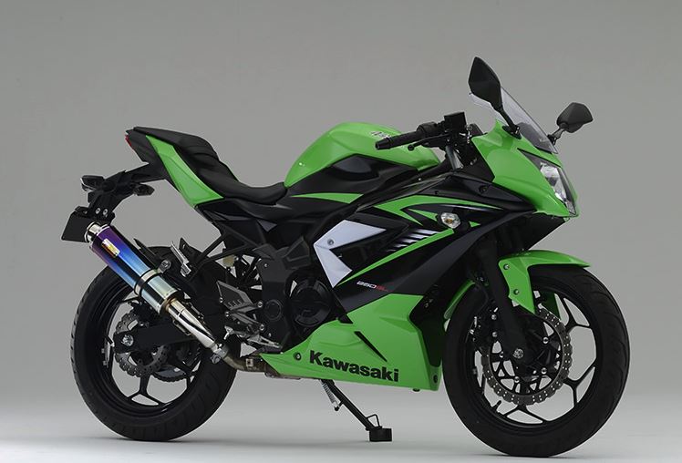 リアライズ 514-SO-001-01 ARIA アリア チタン マフラー タイプC(カールエンド) Ninja250SL BX250A バイク｜バイクマン　店