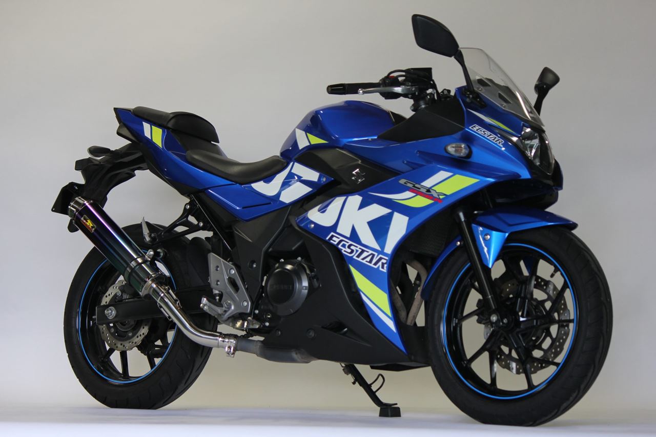 リアライズ 520-SO-001-02 ARIA アリア チタン マフラー タイプS(スラッシュエンド) GSX250R 2BK-DN11A バイク