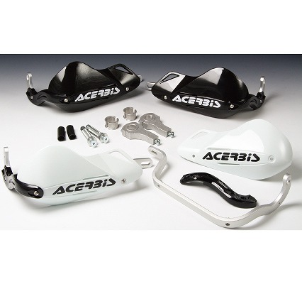 ACERBIS ｱﾁｪﾙﾋﾞｽ AC-13063BK ｽｰﾊﾟｰﾓﾄﾊﾝﾄﾞｶﾞｰﾄﾞ ﾌﾞﾗｯｸ　ﾏｳﾝﾄｷｯﾄ付き