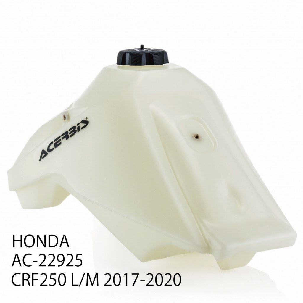 ACERBIS AC-22925NT ビッグフューエルタンク ナチュラル 容量12.5L CRF250L/M バイク ガソリン 燃料